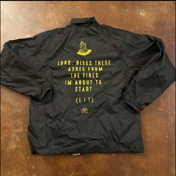 Civil Regime Windbreaker Jacket Size Small - Picture 2 of 6